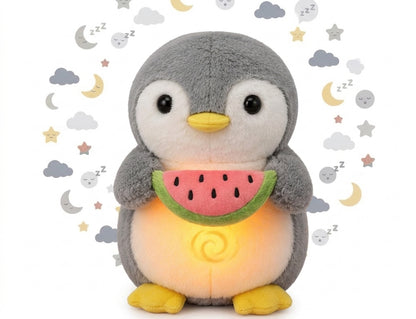 Pinguino Peluche Tranquilizante que respira